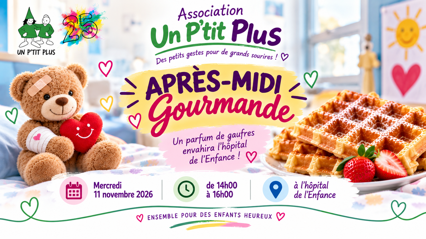 Après-midi Gourmande à l’Hôpital de l’Enfance